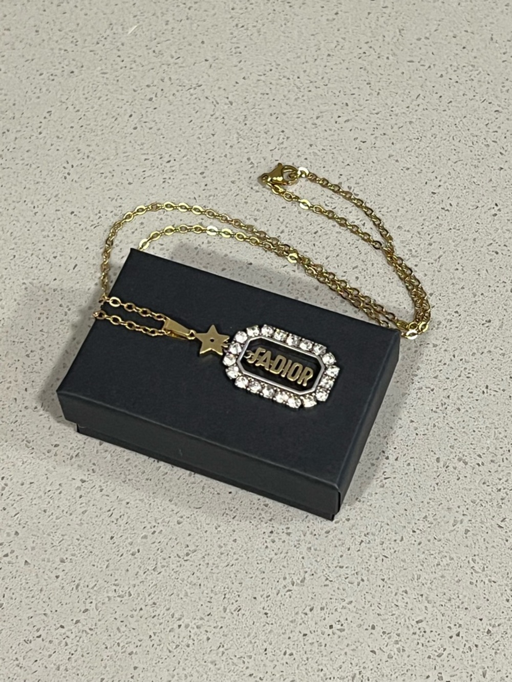 JaDior Repurposed Pendant Necklace